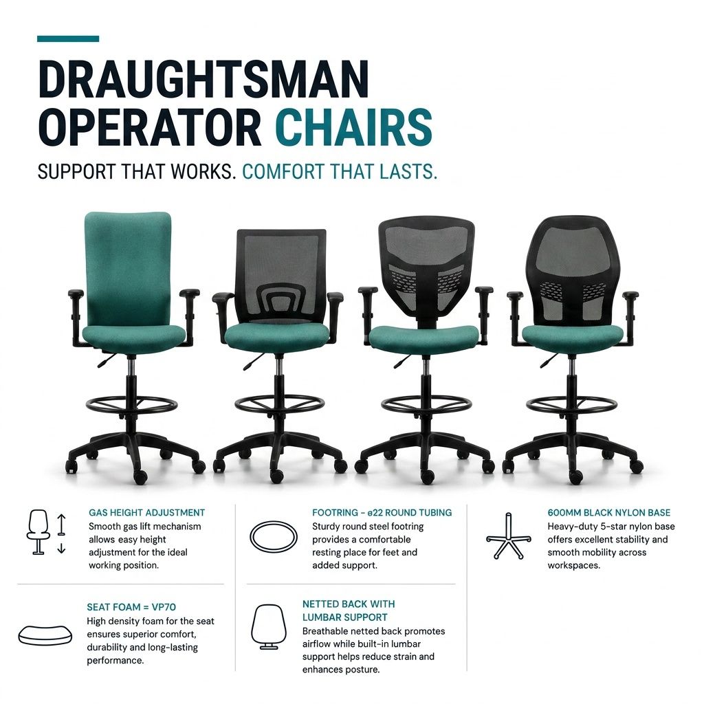 Draughtsman Operator Chairs